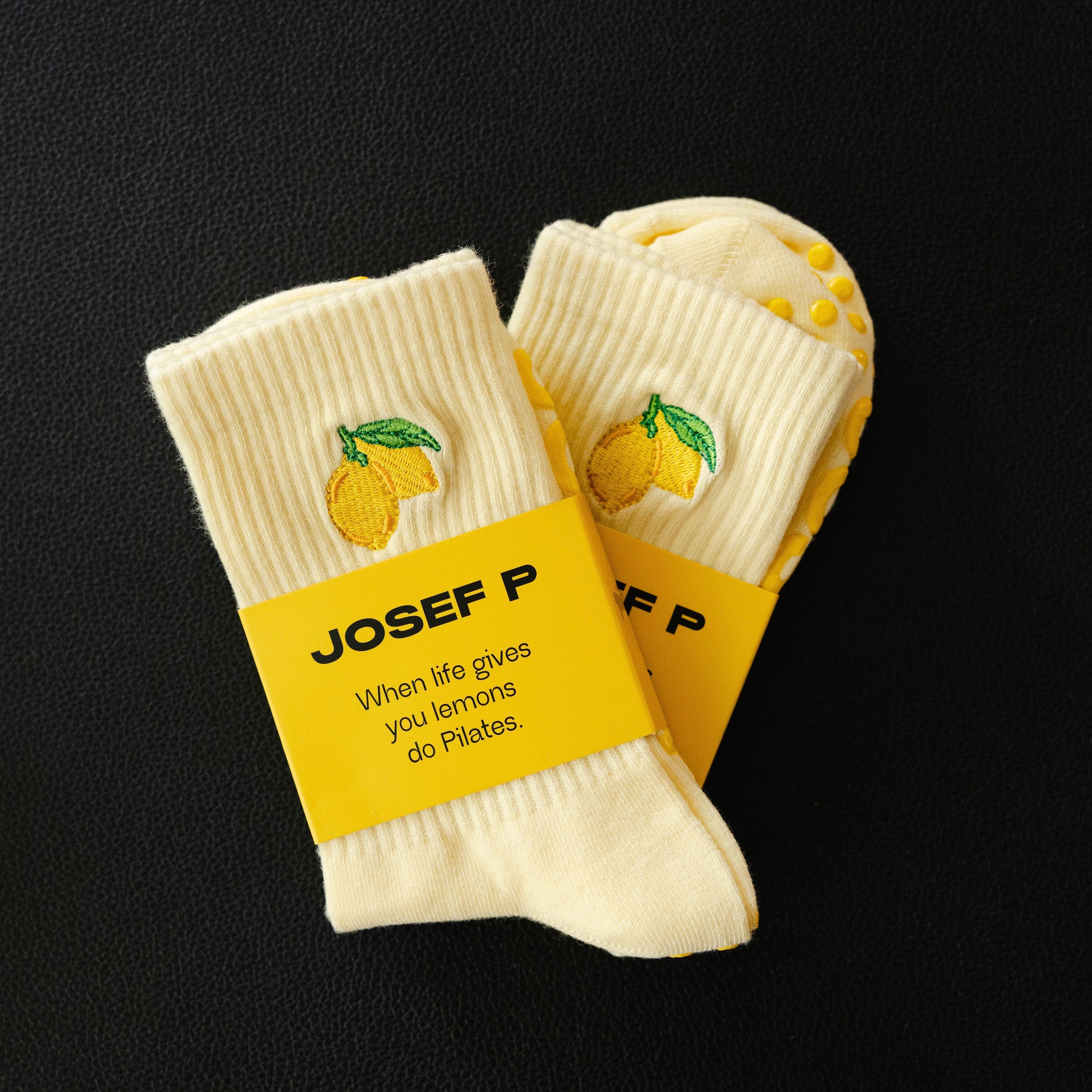 JOSEF P Lemon Edition - Pilates Socken