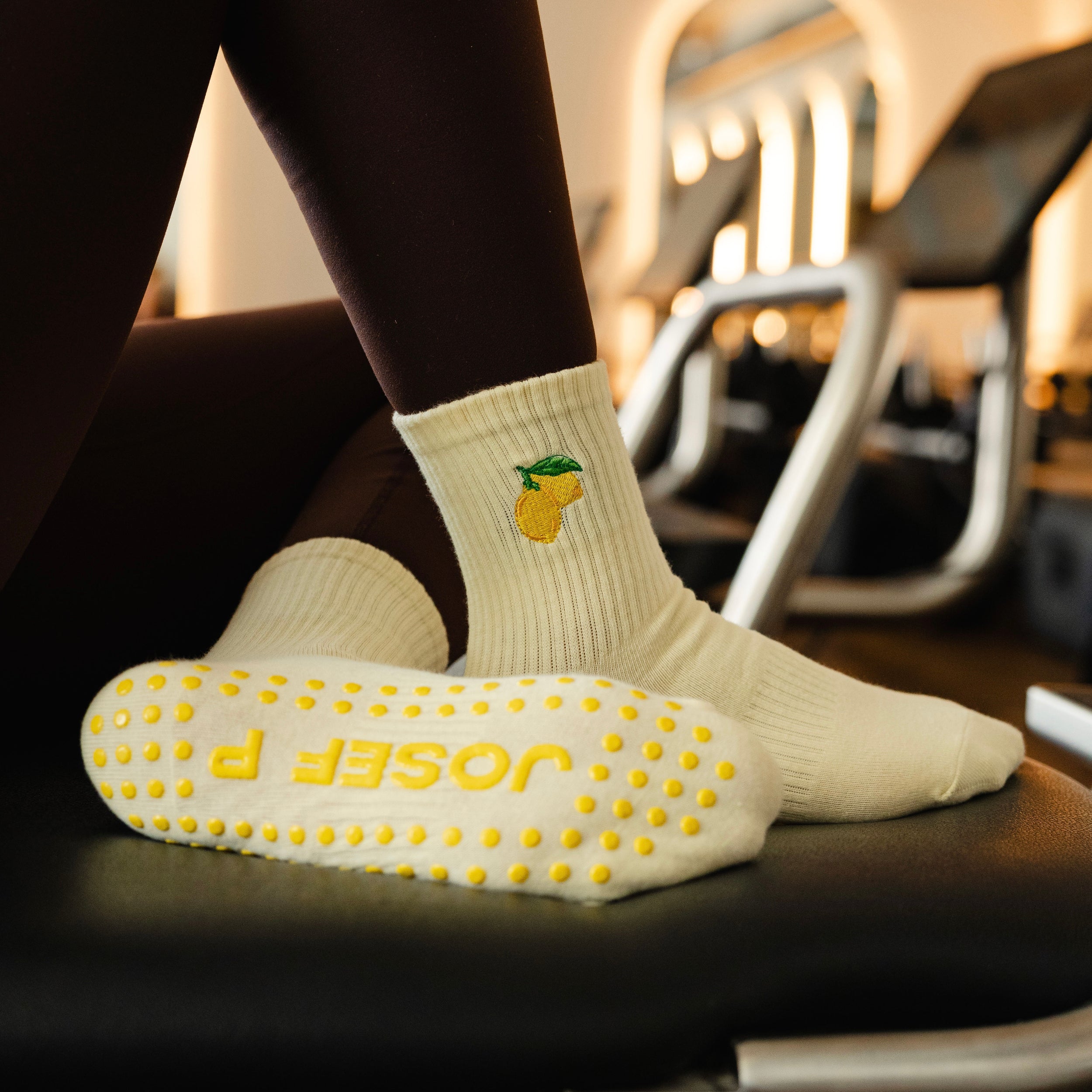 JOSEF P Lemon Edition - Pilates Socken