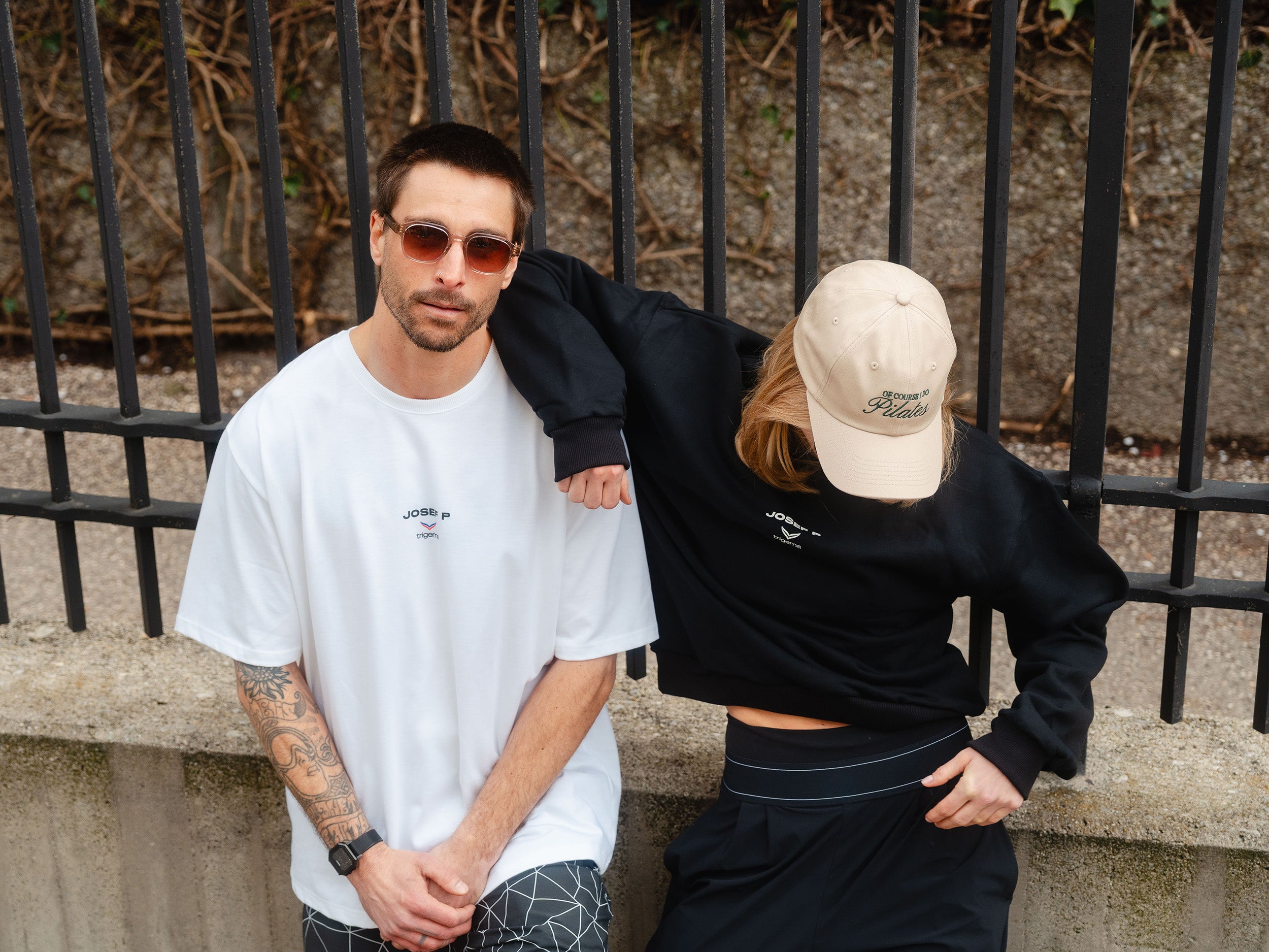 Camiseta JOSEF P x Trigema – Blanca