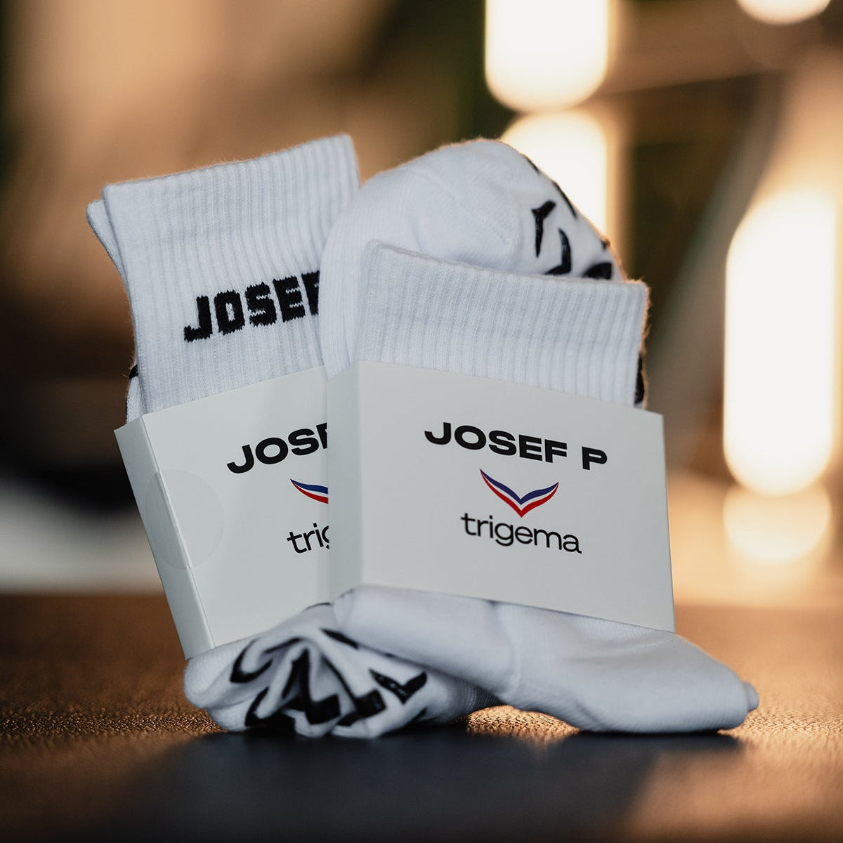 JOSEF P X Trigema Pilates Socken - Weiß