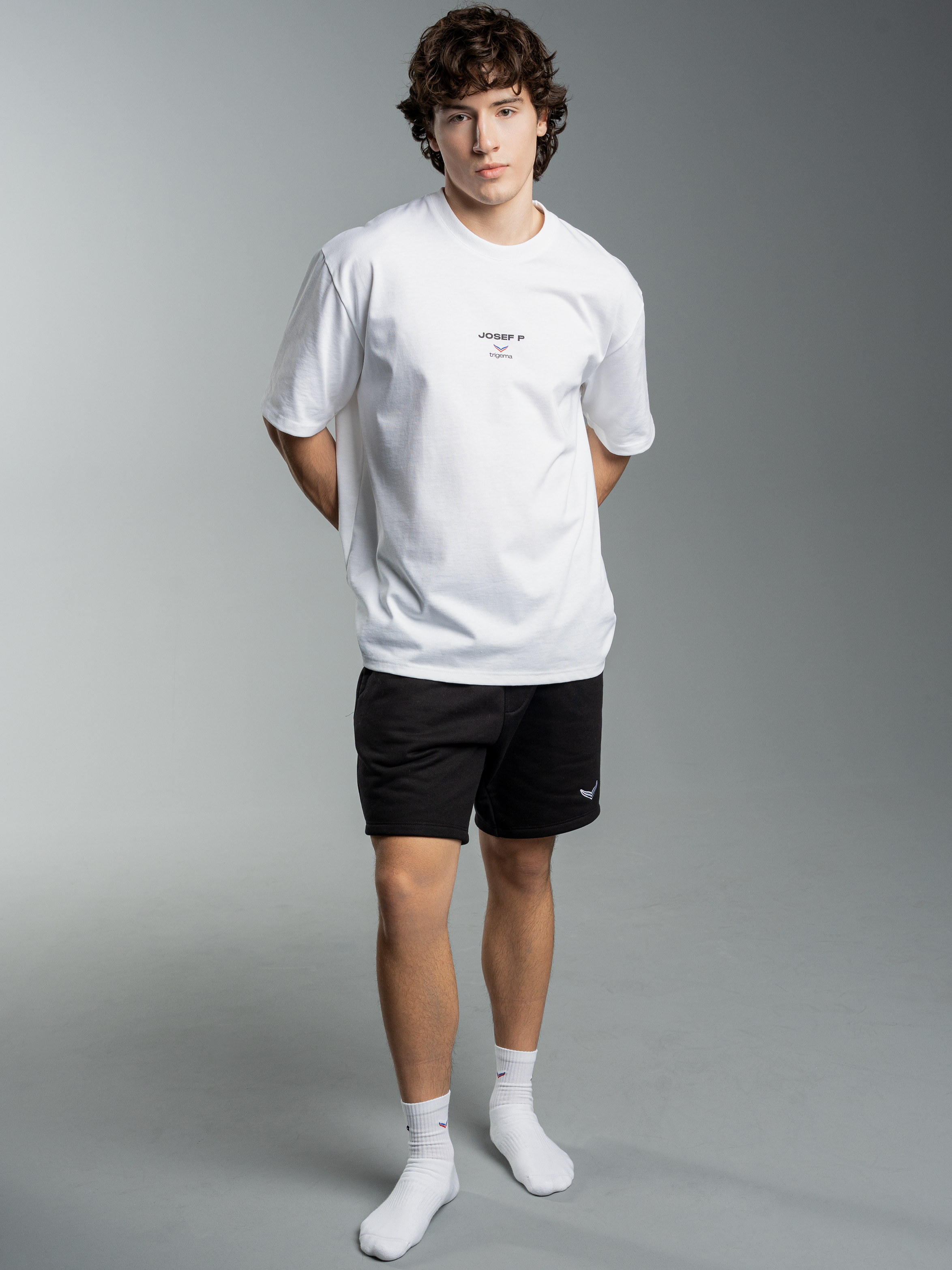 JOSEF P x Trigema T-Shirt – Weiß