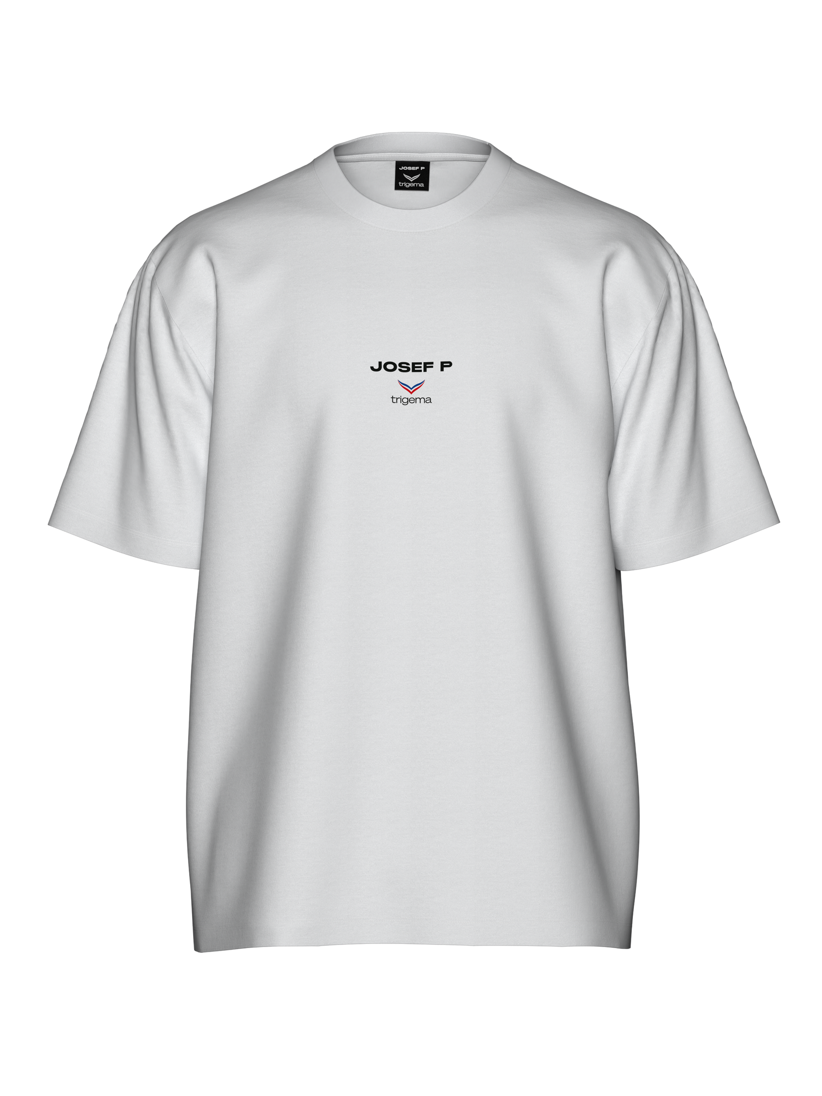 JOSEF P x Trigema T-Shirt – Weiß
