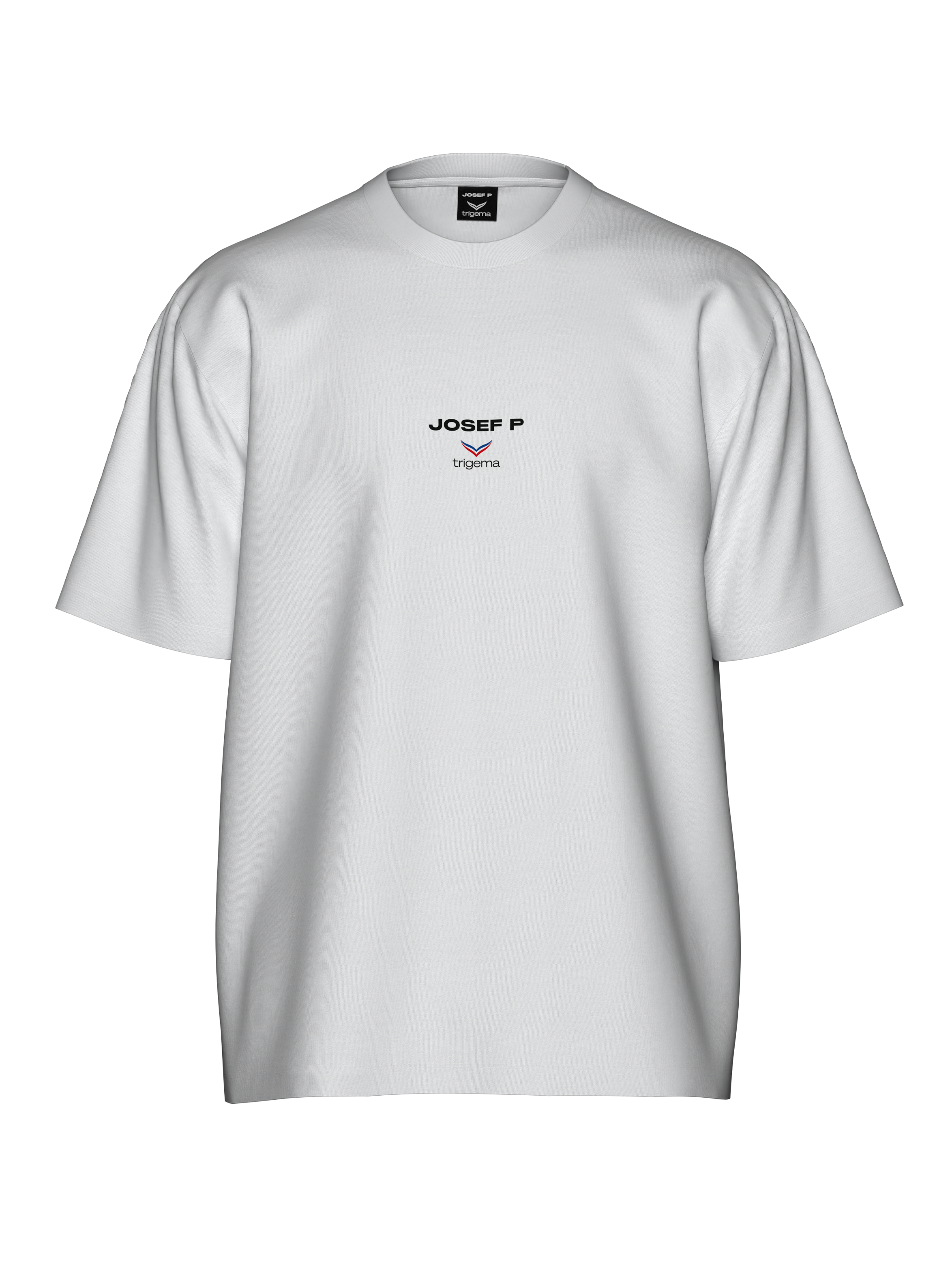 JOSEF P x Trigema T-Shirt – Weiß