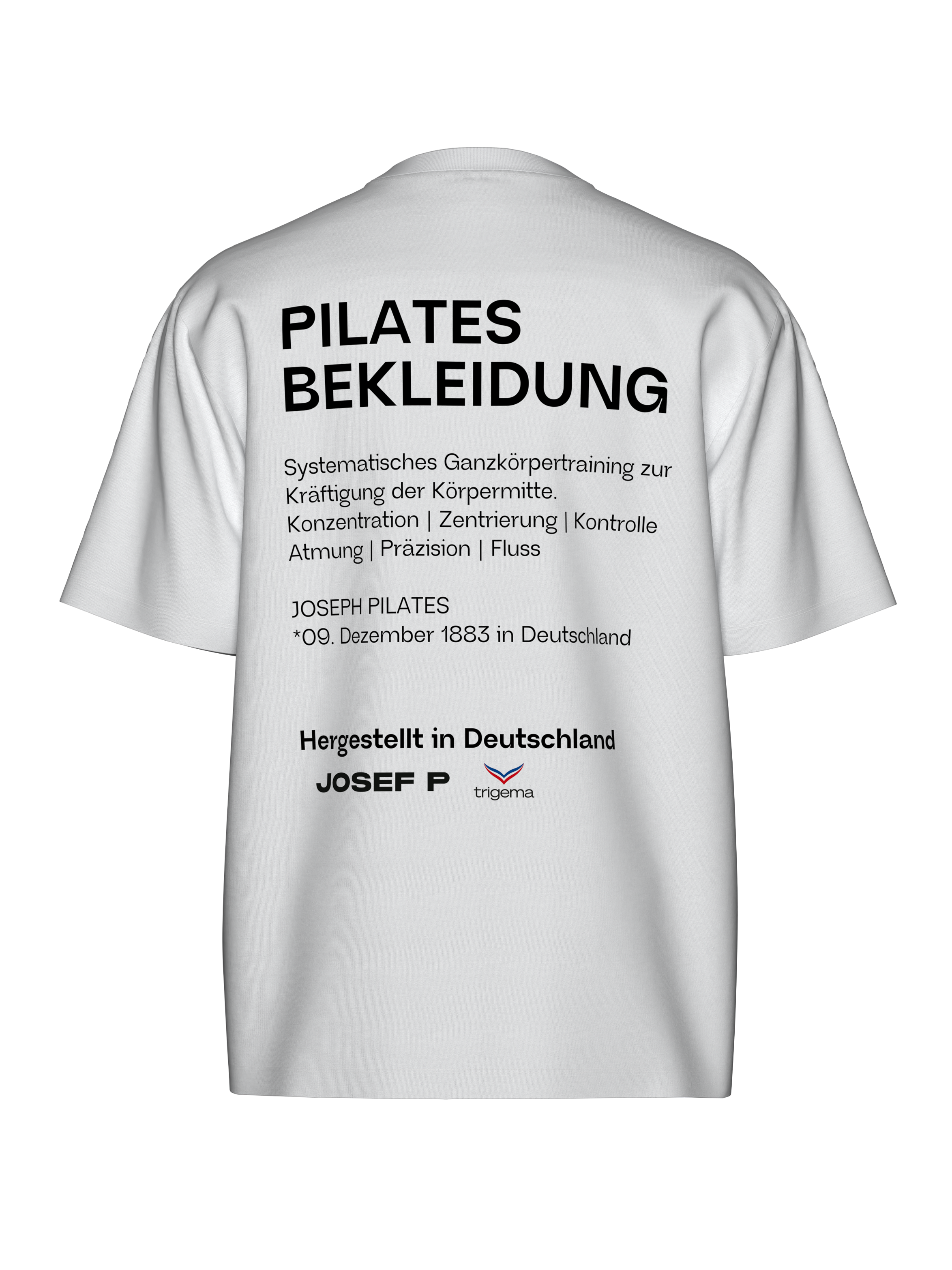 JOSEF P x Trigema T-Shirt – Weiß