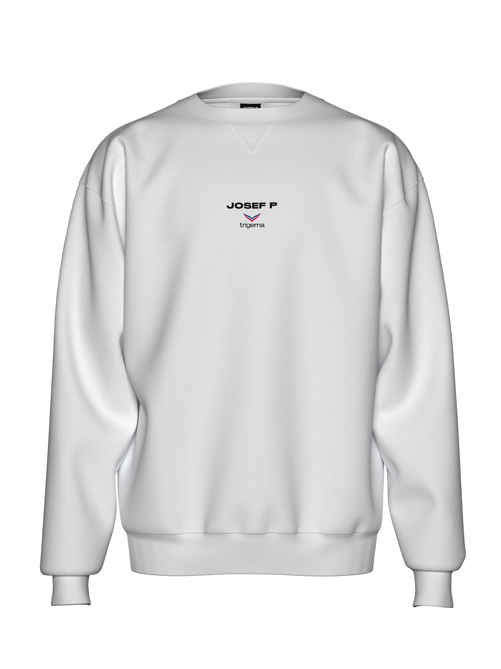 JOSEF P x Trigema Sweatshirt – Weiß