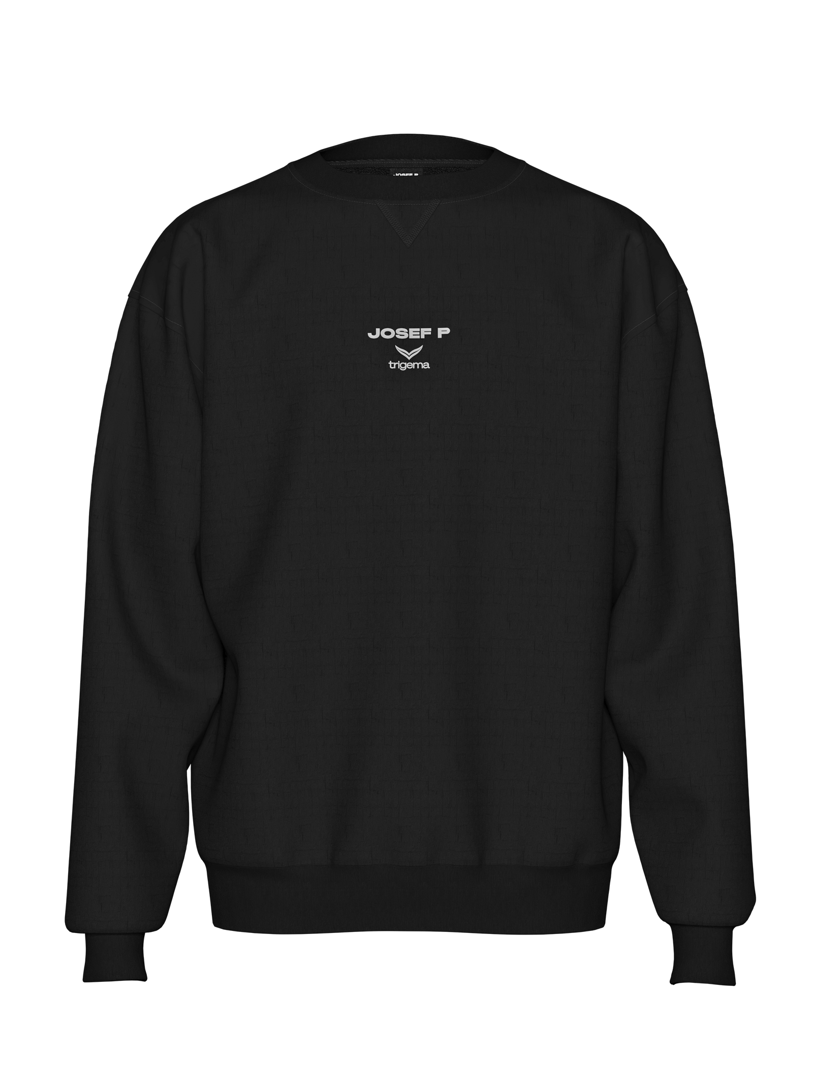 JOSEF P x Trigema Sweatshirt – Schwarz