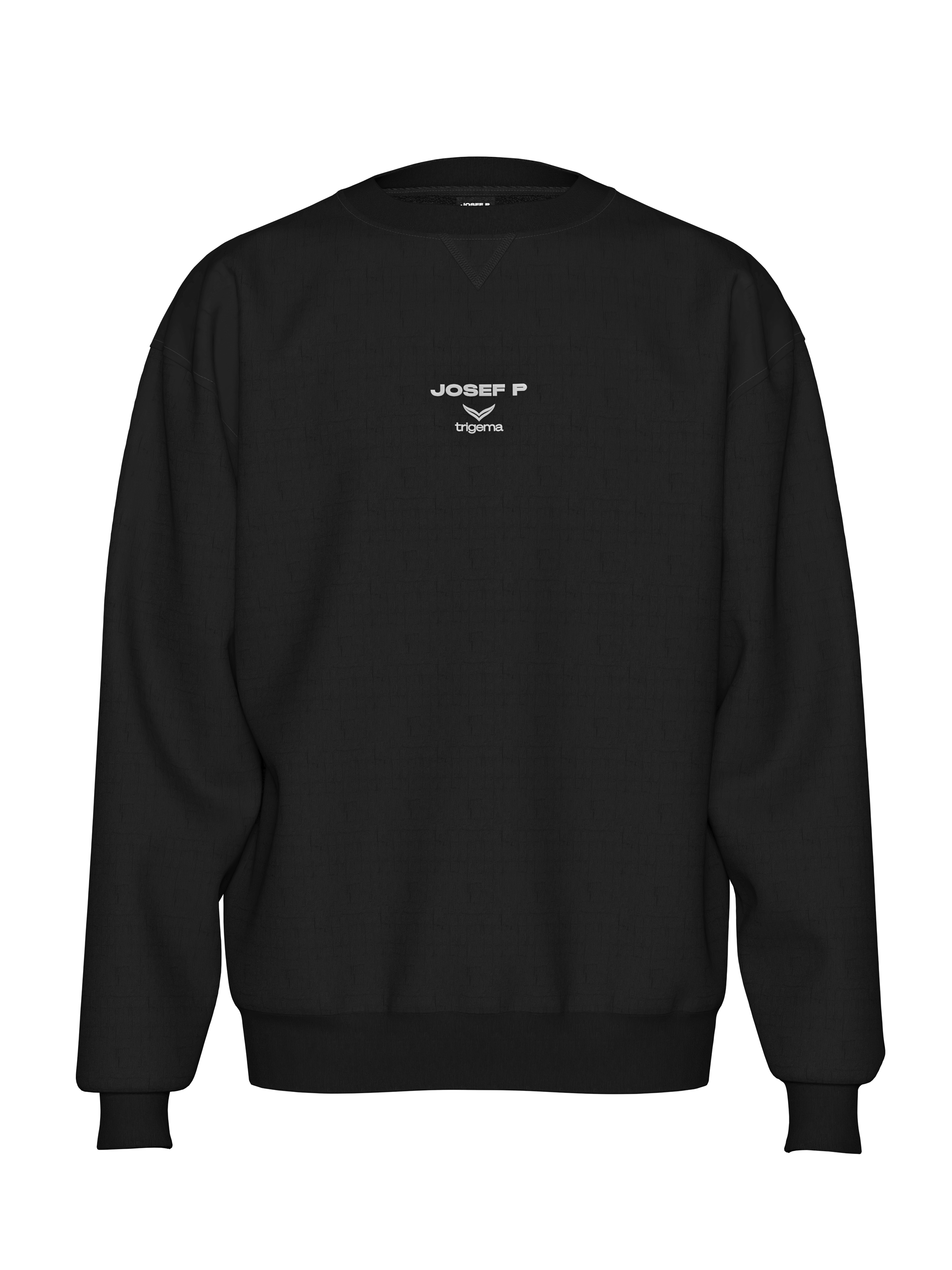 JOSEF P x Trigema Sweatshirt – Schwarz