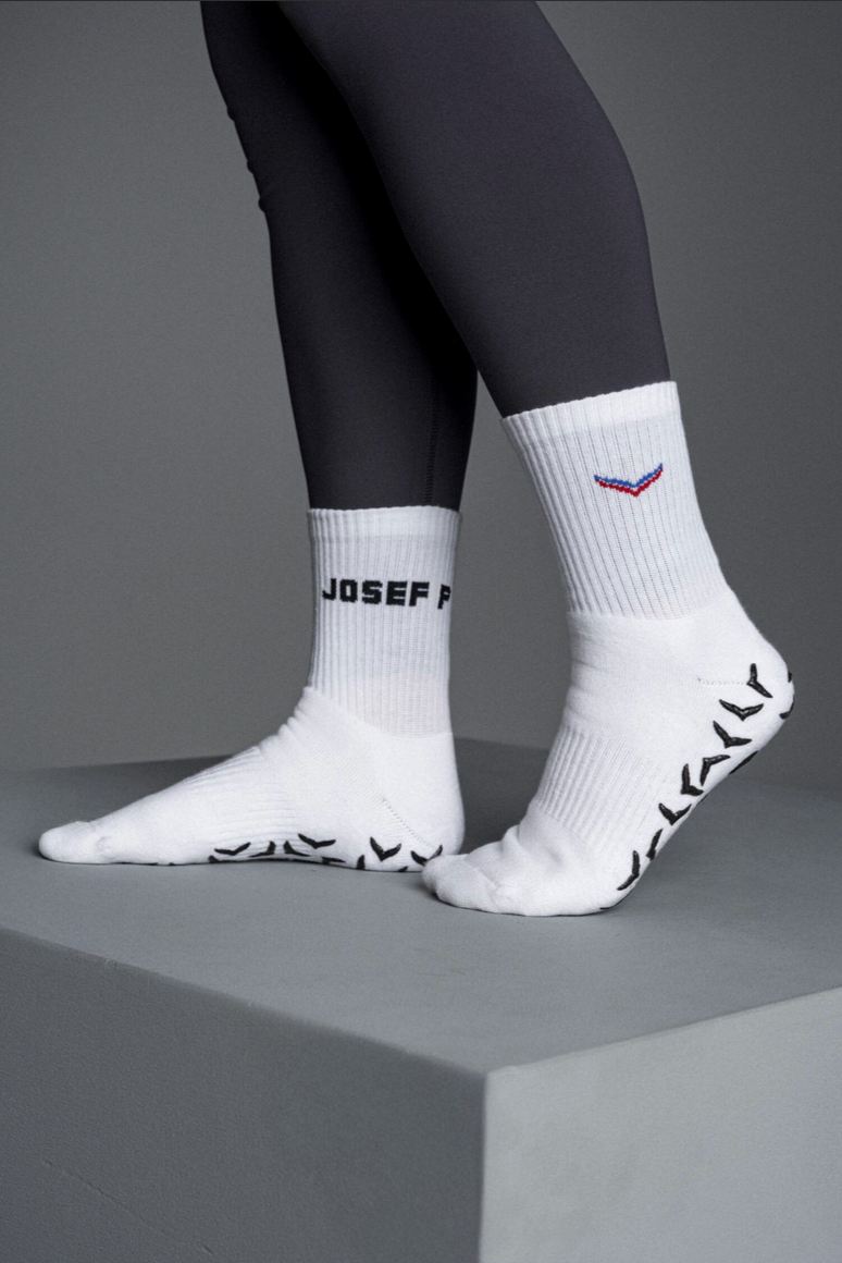 JOSEF P X Trigema Pilates Socken - Weiß