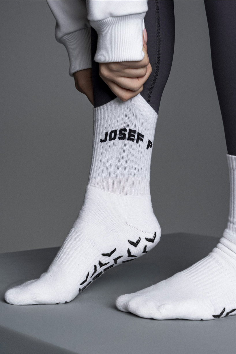 JOSEF P X Trigema Pilates Socken - Weiß