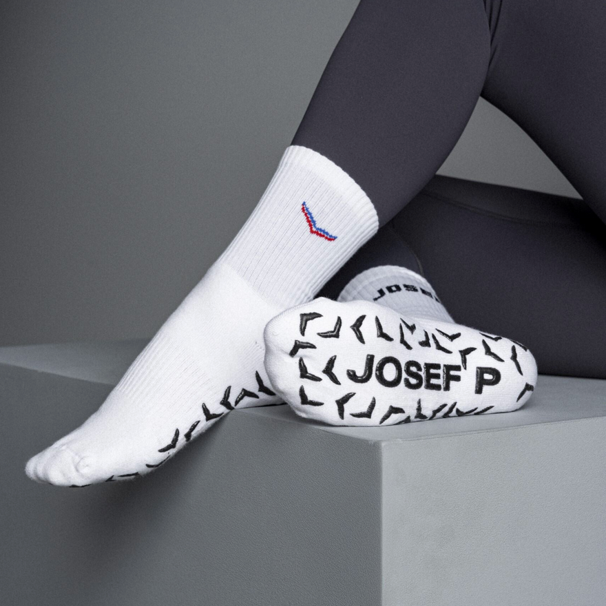 JOSEF P X Trigema Pilates Socken - Weiß