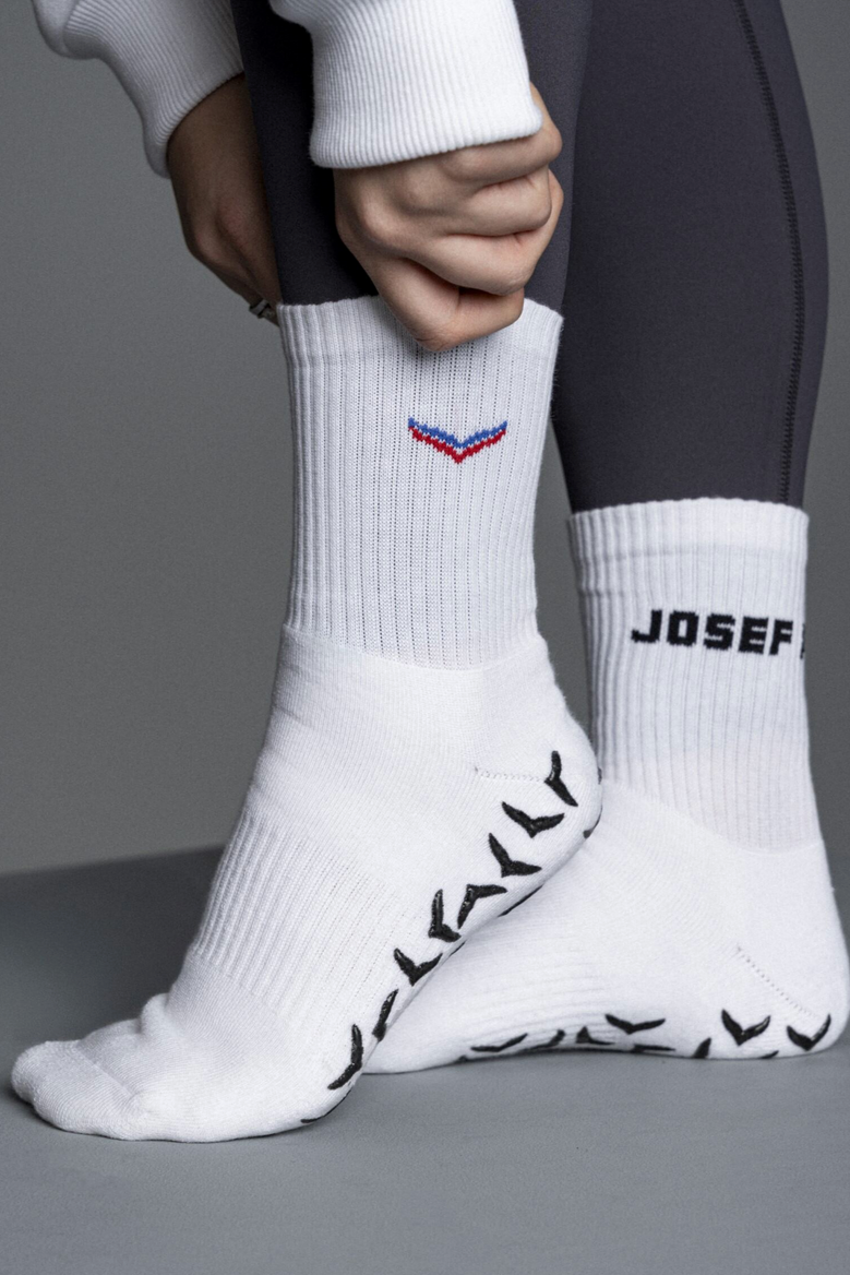 JOSEF P X Trigema Pilates Socken - Weiß