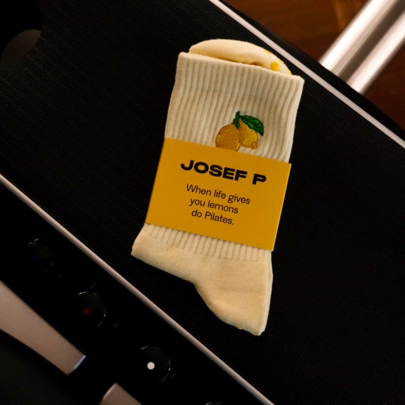 JOSEF P Lemon Edition - Pilates Socken