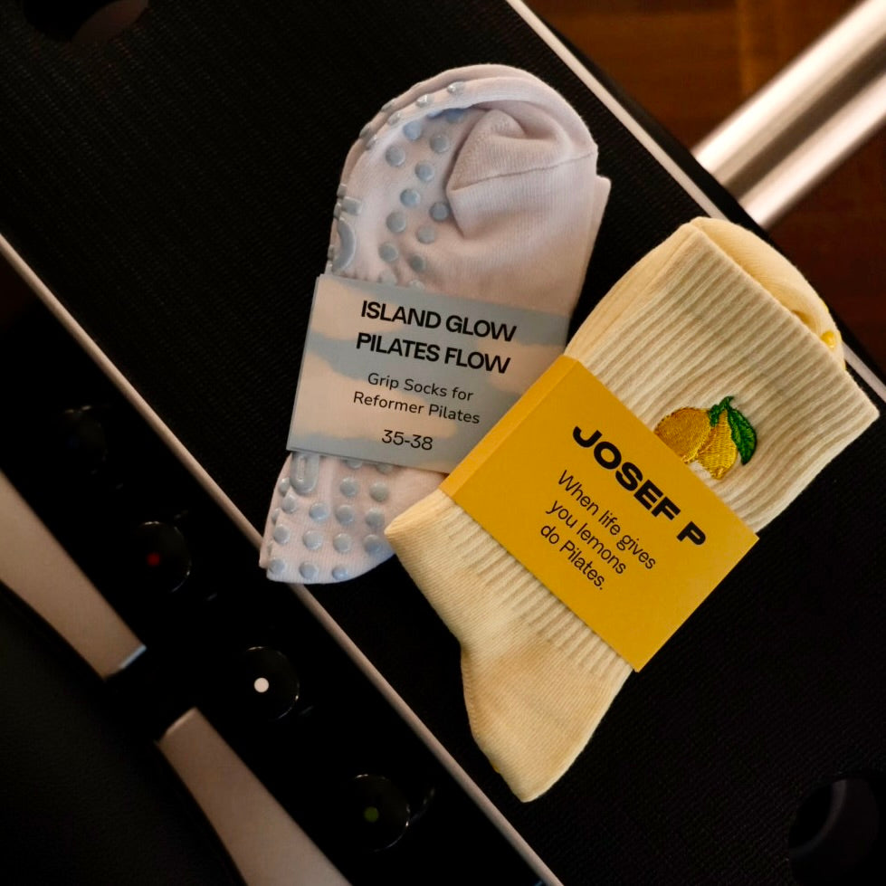 JOSEF P Lemon Edition - Pilates Socken