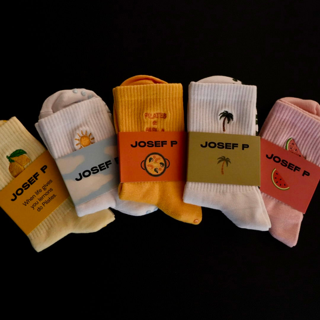 JOSEF P Lemon Edition - Pilates Socken